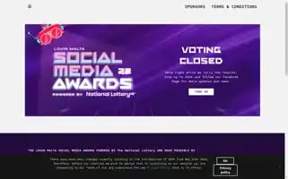 Thelovinawards.com Screenshot 2024-07-08 02:44:41