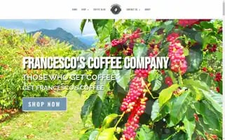 Francescoscoffee.com Screenshot 2024-06-12 16:10:25