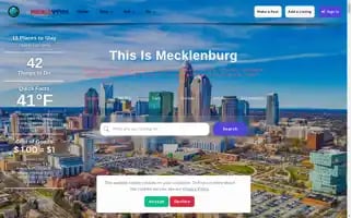 Mecklenburgtourism.com Screenshot 2024-04-18 16:46:03