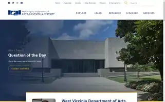 Wvculture.org Screenshot 2024-05-15 06:17:24