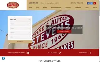 Stevenstire.com Screenshot 2024-05-14 02:17:58