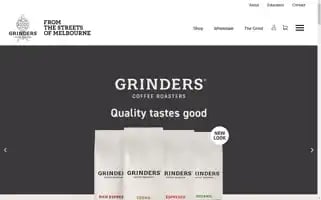 Grinderscoffee.com.au Screenshot 2024-07-04 03:44:22