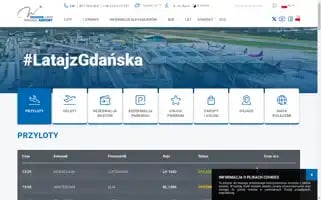 Airport.gdansk.pl Screenshot 2024-06-18 11:45:34
