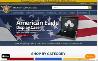 Thecoinsupplystore.com Screenshot 2024-04-27 11:00:11
