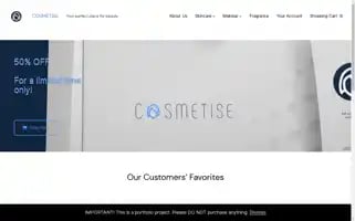 Cosmetise.shop Screenshot 2024-05-25 23:19:10