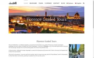 Florenceguidedtours.it Screenshot 2024-04-19 09:00:50