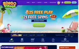 Bingovillage.com Screenshot 2024-07-05 08:59:45