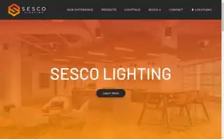 Sescolighting.com Screenshot 2024-07-07 07:58:02