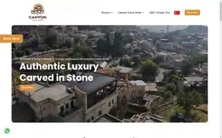 Canyoncavehotel.com Screenshot 2024-04-17 03:23:21
