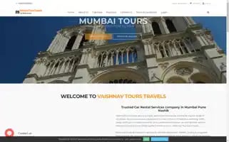 Vaishnavtourstravels.com Screenshot 2024-04-17 04:26:44