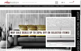 Pasegofurnitureshop.com Screenshot 2024-05-26 00:06:19
