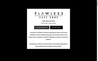 Flawlessvapeshop.com Screenshot 2024-05-05 04:02:13