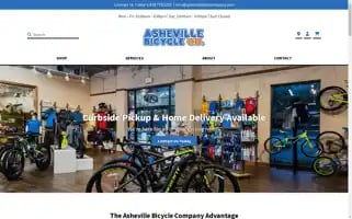 Ashevillebikecompany.com Screenshot 2024-05-08 14:36:01
