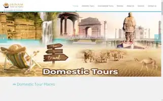 Jainamtours.com Screenshot 2024-04-23 16:22:31