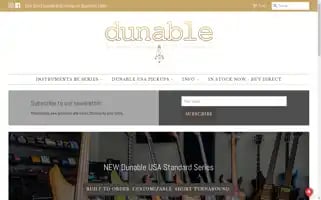 Dunableguitars.com Screenshot 2024-05-05 16:53:56
