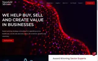 Mansfieldadvisors.com Screenshot 2024-06-30 10:32:41