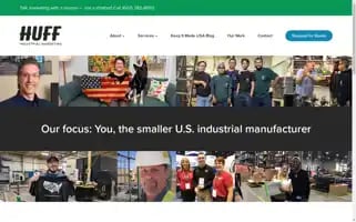 Huffindustrialmarketing.com Screenshot 2024-07-06 13:41:00