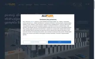 Aluflamextrusion.lt Screenshot 2024-07-08 04:22:15
