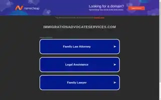 Immigrationadvocateservices.com Screenshot 2024-05-24 10:22:42