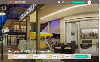 Leonardohotel.it Screenshot 2024-04-23 07:03:23