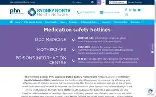 Sydneynorthhealthnetwork.org.au Screenshot 2024-06-11 13:04:34