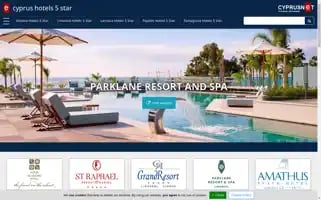 Cyprushotels5star.com Screenshot 2024-04-23 06:37:59