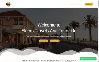 Elderstravelandtours.com.ng Screenshot 2024-04-23 06:32:25