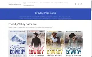 Brayleeparkinsonbooks.com Screenshot 2024-04-27 11:23:23