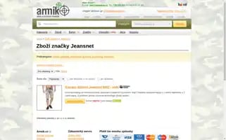 Jeansnet.cz Screenshot 2024-07-09 08:40:34