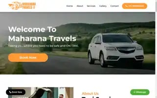 Maharanatravels.com Screenshot 2024-04-14 21:53:45