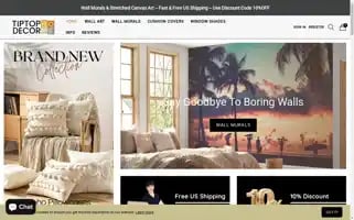 Tiptophomedecor.com Screenshot 2024-05-05 10:03:33