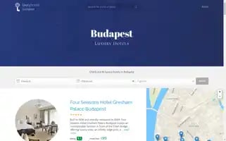 Luxuryhotels-budapest.com Screenshot 2024-04-17 05:42:35