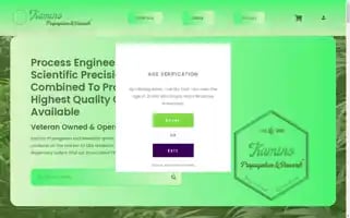 Kaminocbd.us Screenshot 2024-05-23 03:32:28