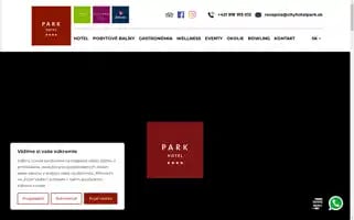 Cityhotelpark.sk Screenshot 2024-04-23 20:25:55