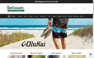 Bootleggersfootwear.com Screenshot 2024-06-12 19:31:02