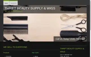 Thriftbeautysupply.com Screenshot 2024-05-16 21:25:40