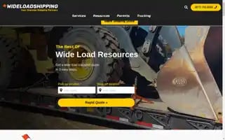 Wideloadshipping.com Screenshot 2024-07-05 00:48:33