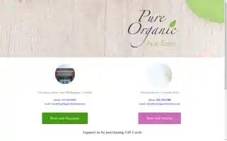 Pureorganicnailsalon.com Screenshot 2024-05-16 14:26:32