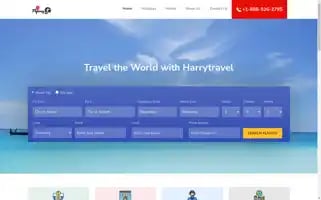 Harrytravel.online Screenshot 2024-04-17 11:53:00