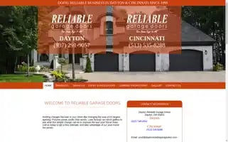 Daytonreliablegaragedoor.com Screenshot 2024-05-15 19:31:07