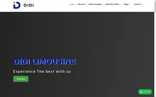 Didilimousine.com Screenshot 2024-06-18 16:19:31