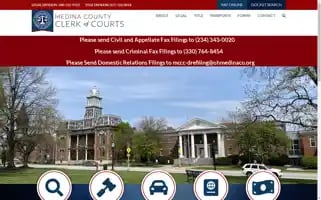Medinacountyclerk.org Screenshot 2024-07-06 13:52:58