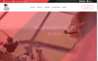Brockflightschool.com Screenshot 2024-04-16 18:29:45