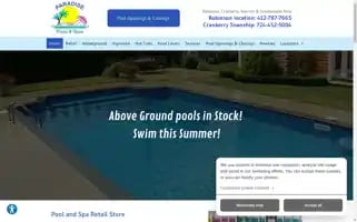 Paradisepoolspittsburgh.com Screenshot 2024-05-16 11:41:26