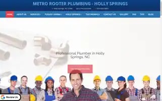 Metrorooterplumbingnc.info Screenshot 2024-05-16 07:44:09