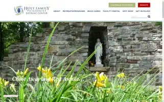Holyfamilyretreat.org Screenshot 2024-07-02 18:46:18
