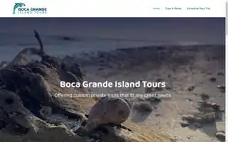 Bocagrandeislandtours.com Screenshot 2024-04-25 08:57:35