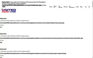 Unitedcabinetstore.com Screenshot 2024-05-14 18:41:07