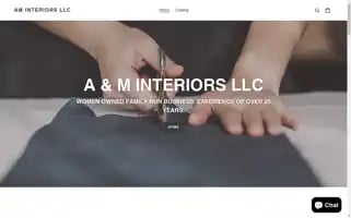 Aminteriorsllc.com Screenshot 2024-04-16 16:58:46