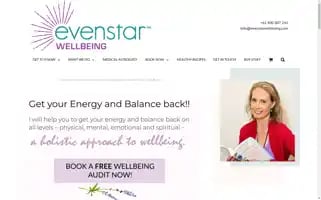 Evenstarwellbeing.com Screenshot 2024-06-11 21:14:45